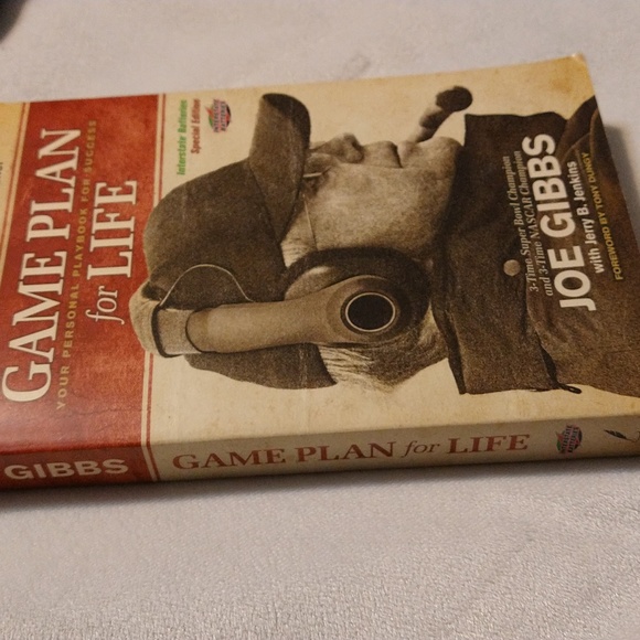 Joe Gibbs - Game Plan For Life Personal Success Playbook Football/Nascar - Picture 5 of 6